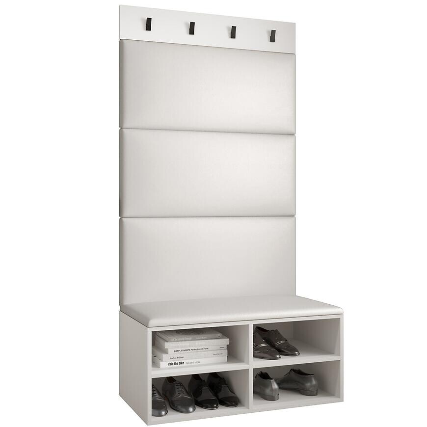 Predsieňový nábytok Miro biela panel biela eco