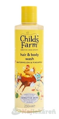 Childs Farm Hair & Body wash Umývacia emulzia 250 ml