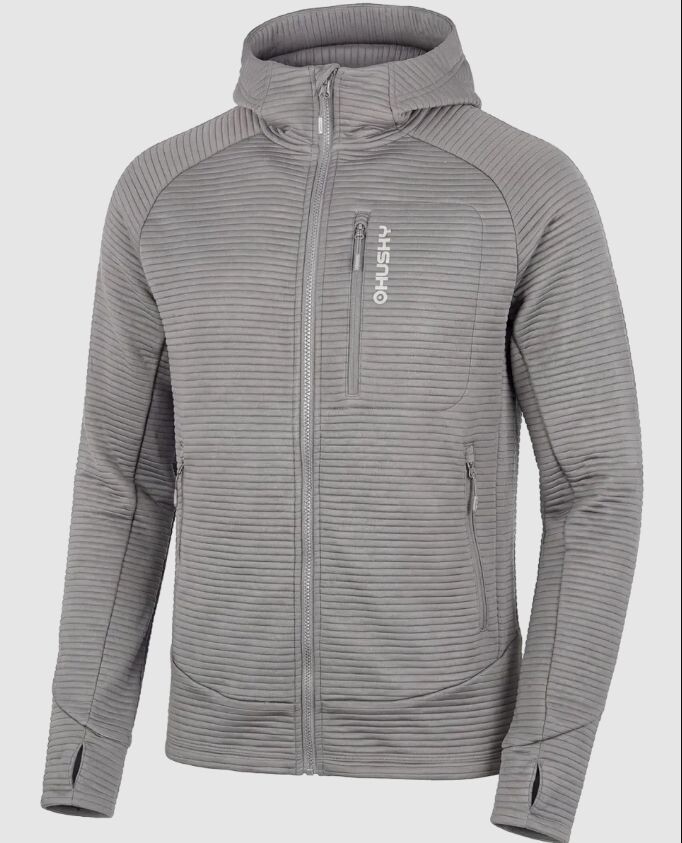 Husky Pánska mikina s kapucňou Anara M grey Veľkosť: L