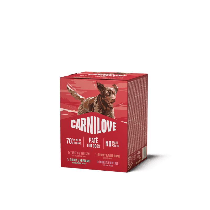 CARNILOVE Dog POUCH Paté MULTIPACK 4x300 g