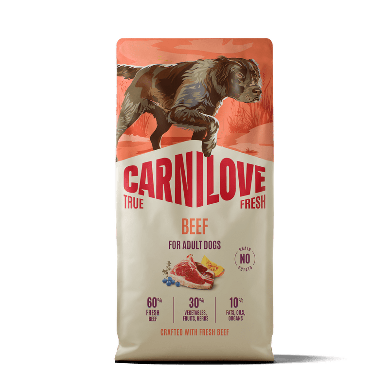 CARNILOVE TRUE FRESH Dog Dry Beef for Adult All Breeds