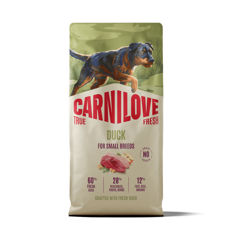 CARNILOVE TRUE FRESH Dog Dry Duck for Adult Small Breeds