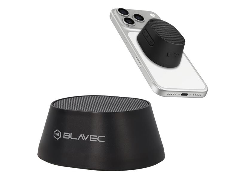 Mini Bluetooth reproduktor BLAVEC WS03-B čierny magnetický
