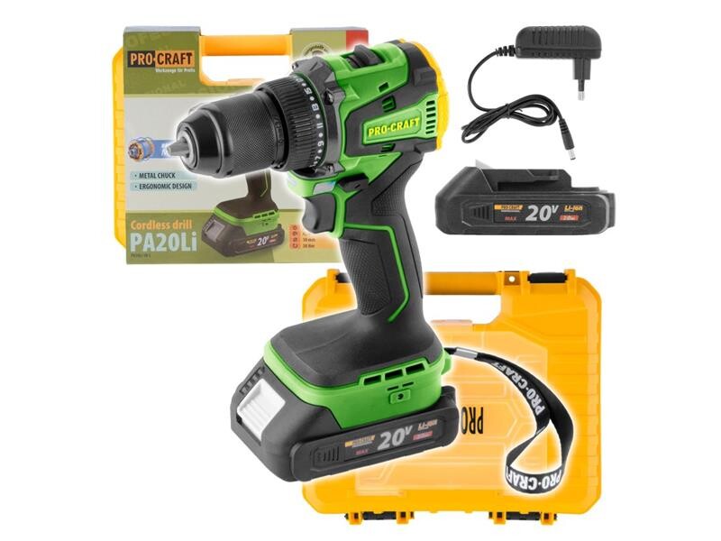 Skrutkovač AKU PROCRAFT PA20Li
