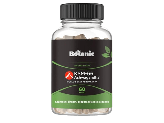 BOTANIC Ashwagandha KSM—66®, 60 kapsúl