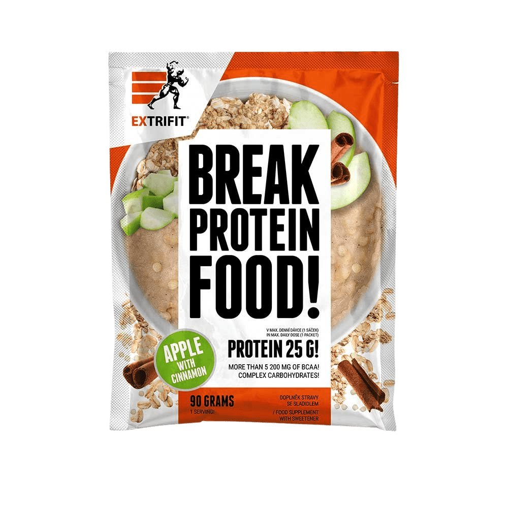 EXTRIFIT Proteín Break! - jablko a škorica 90 g