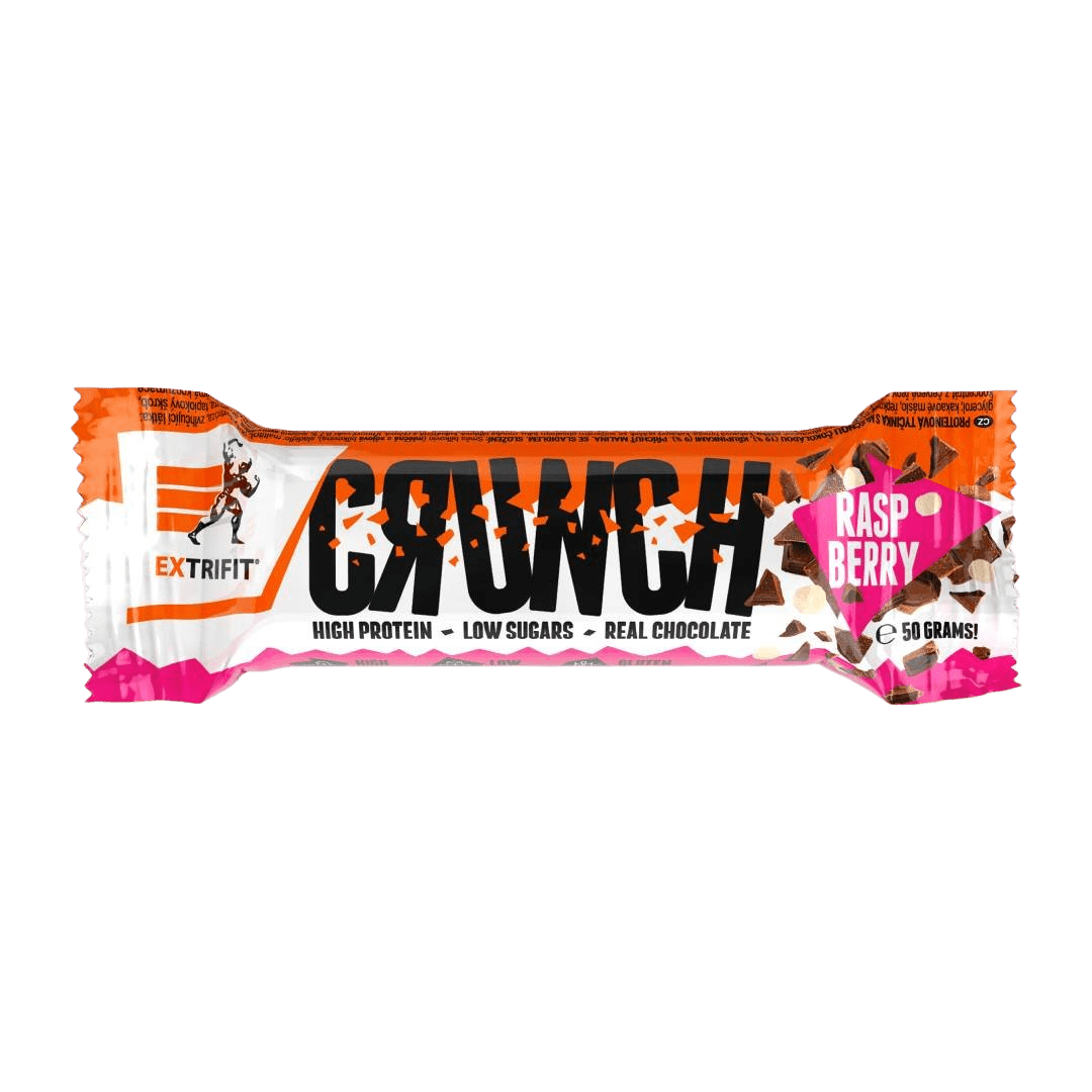 EXTRIFIT Proteín Bar Crunch, raspberry 50 g