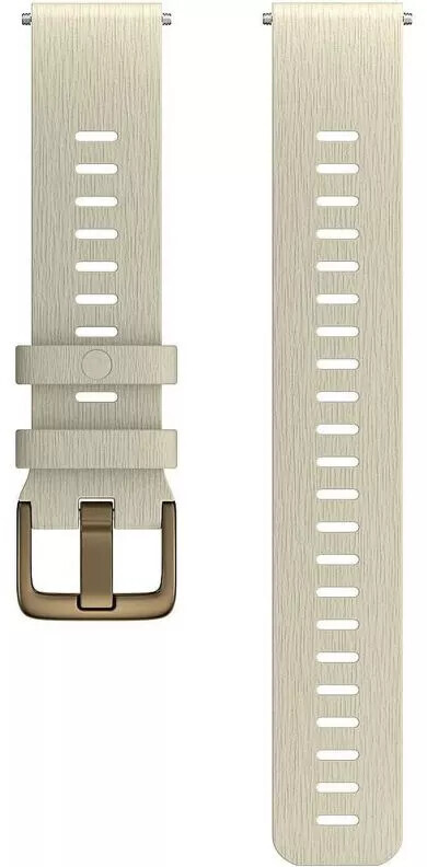 Polar Silikonový řemínek 20 mm S/L béžová