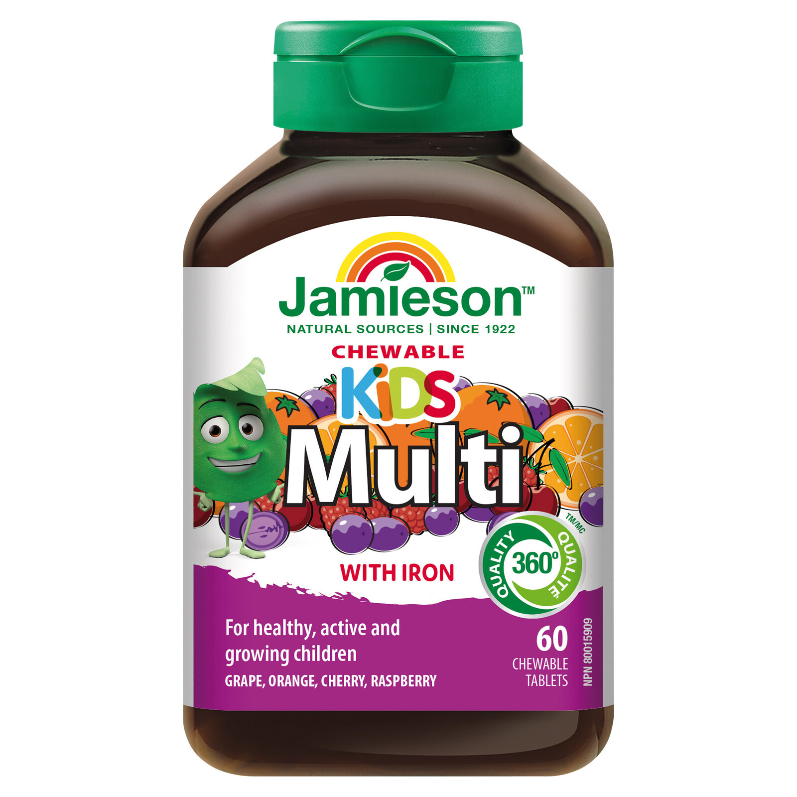 Jamieson Multi Kids Multivitamín na cmúľanie 60 tabliet