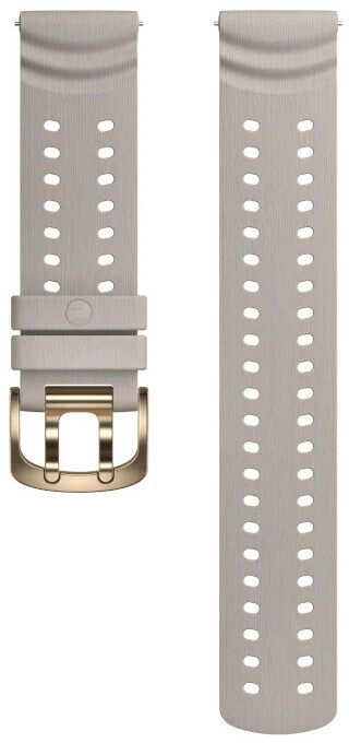 Polar Řemínek 22 mm silikonový S/L béžová-zlatá