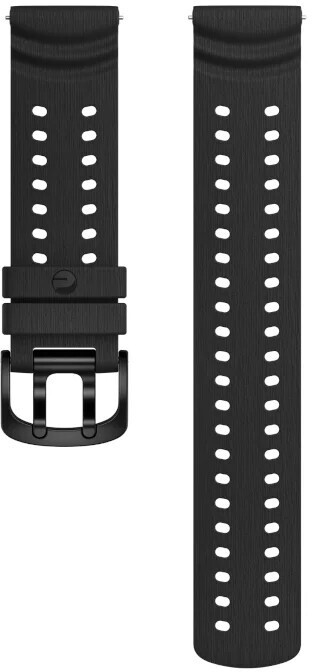 Polar Řemínek 22 mm silikonový S/L černá A0106301