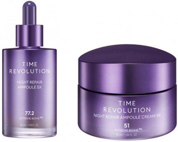 Missha Darčeková sada Time Revolution Night Repair Ampoule & Cream Duo