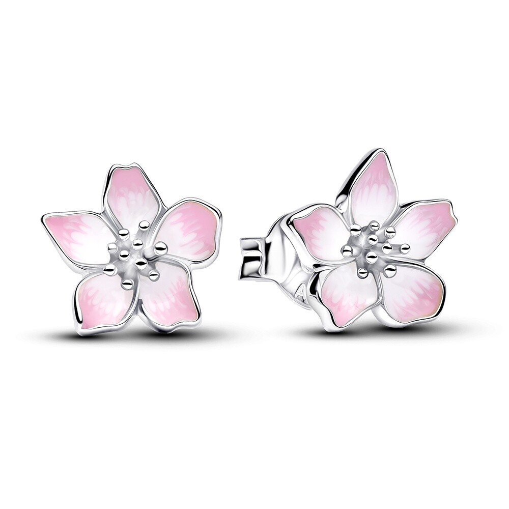 Pandora Strieborné kôstky Čerešňové kvety Timeless 294370C01