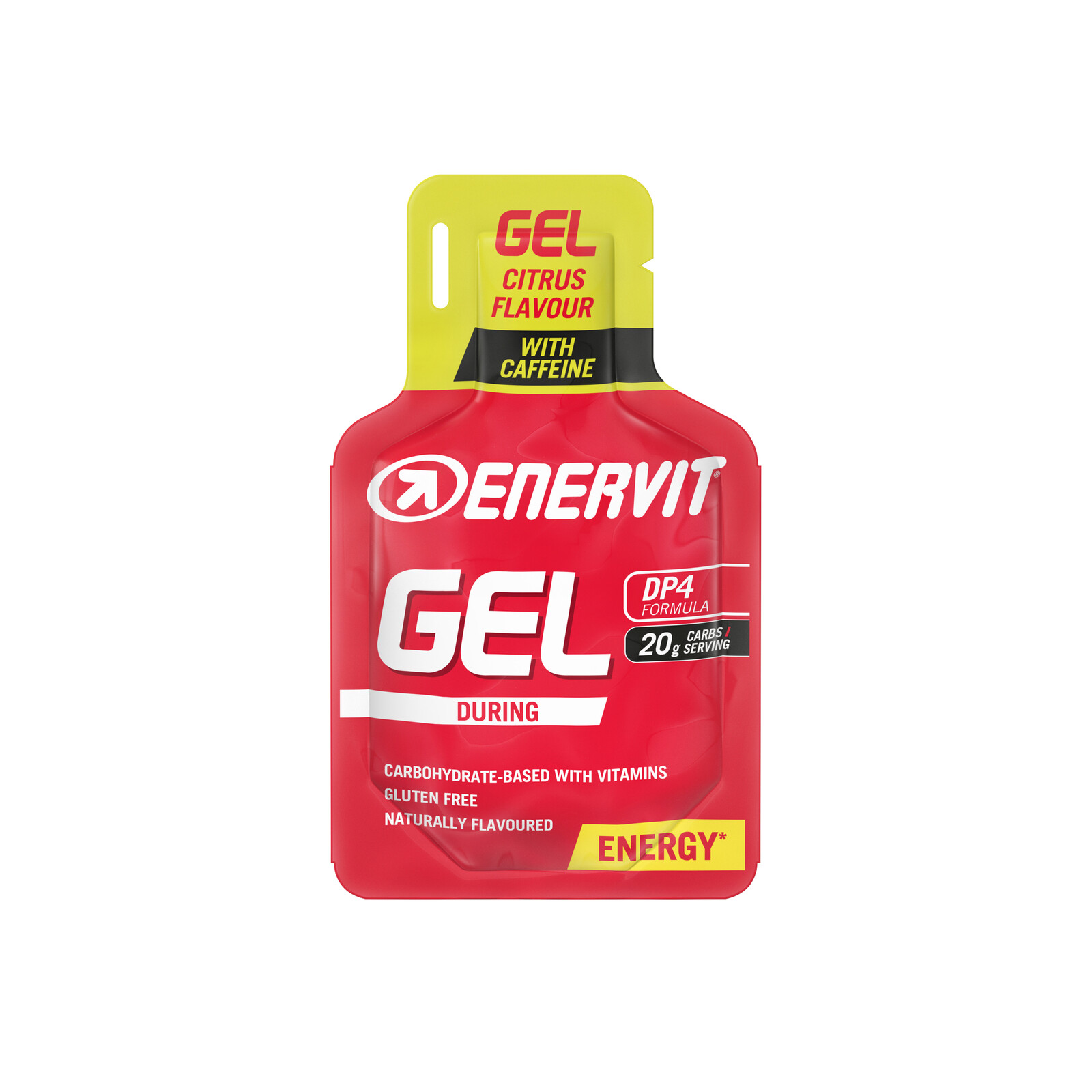 Enervit Energetický gél s kofeínom - Citrus 25 ml