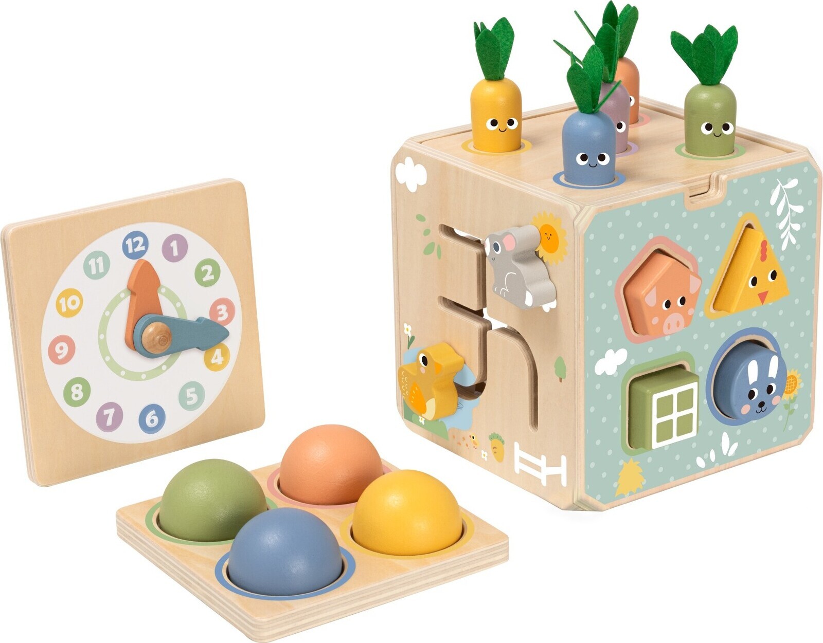 Tooky toy Activity Kocka