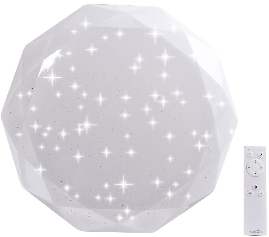 Eurakles LED svietidlo DIAMANT RGB 30 W 3300 lm 3000 – 6500K priemer 40,5 × 6,5 cm