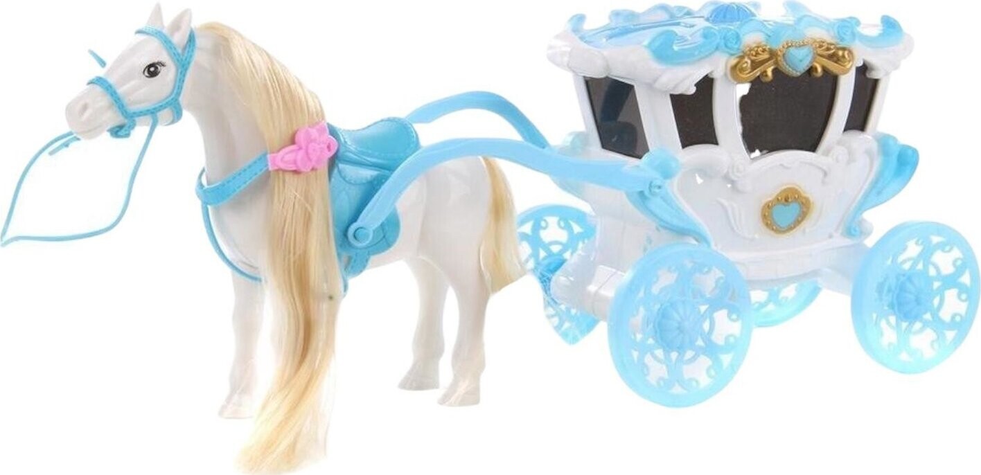 Senzanakupy Královský kočár s koníkem - svítící se zvukovými efekty