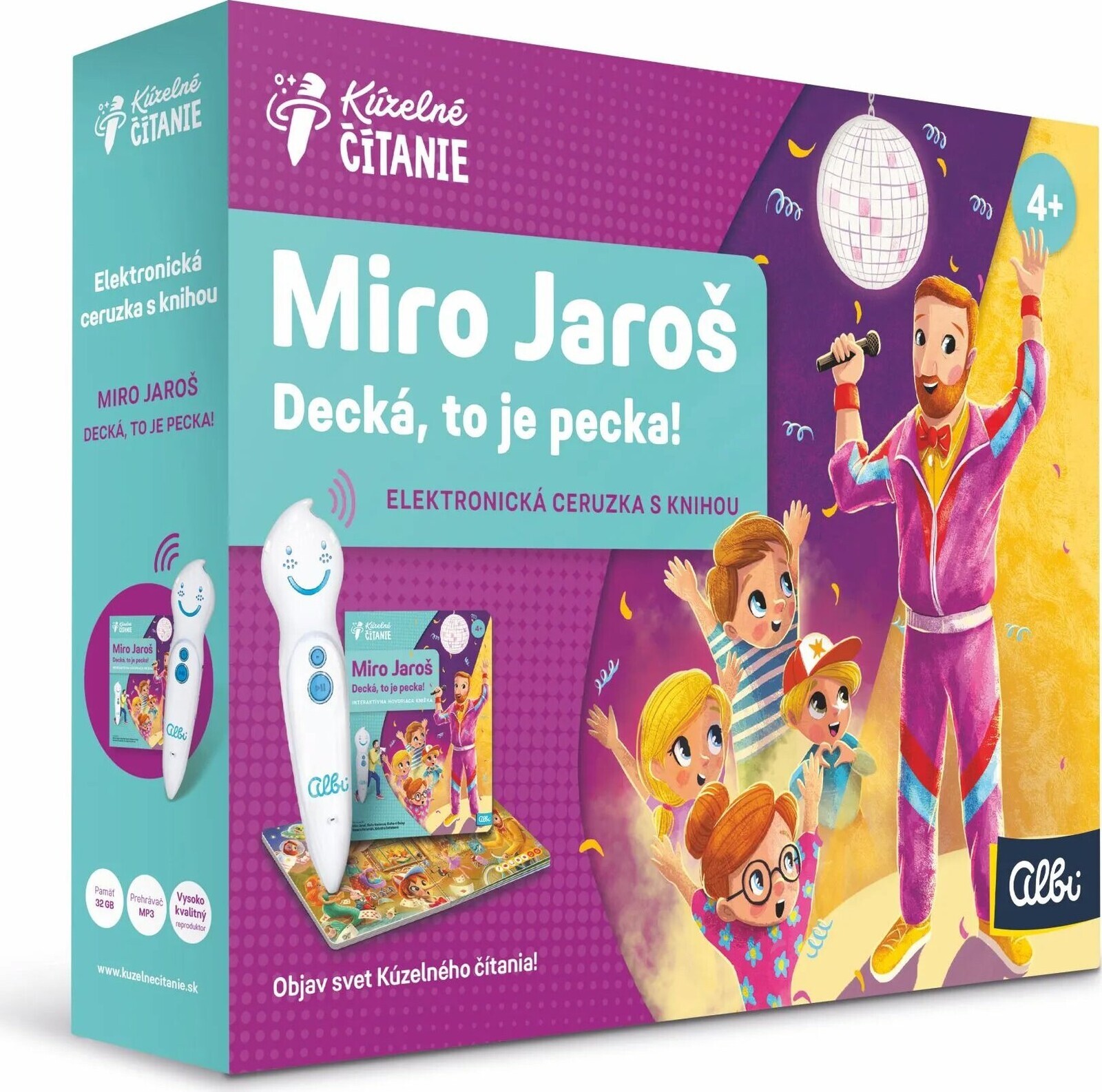 Kúzelné čítanie 1.0 Albi, ceruzka + Miro Jaroš SK