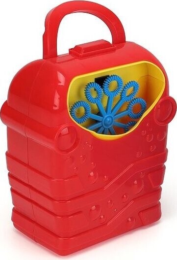 Plastica Výrobník bublin červený