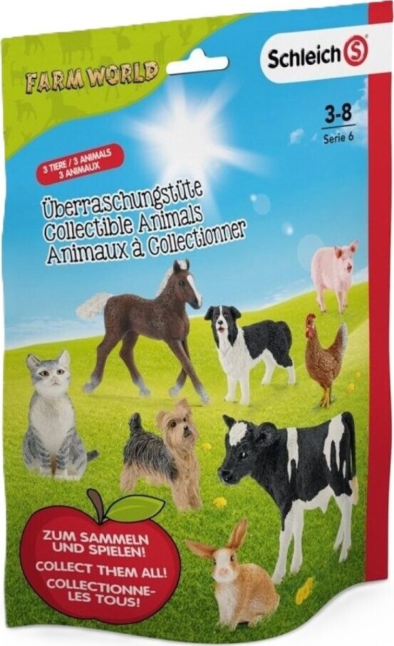 Schleich® 87955 Vrecko s prekvapením – farmárske zvieratká L