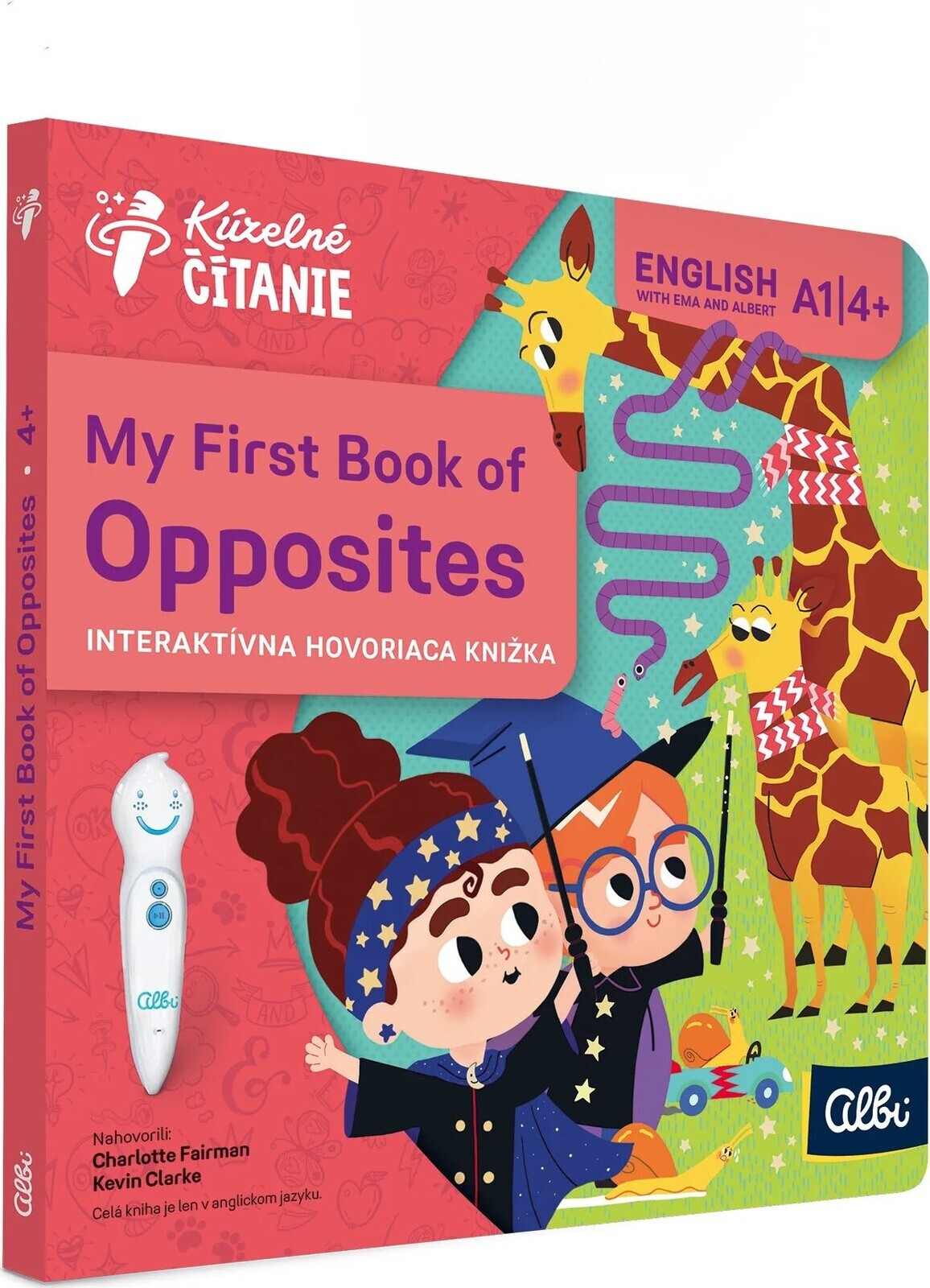 Kúzelné čítanie Kniha My First English 2 – Opposites SK