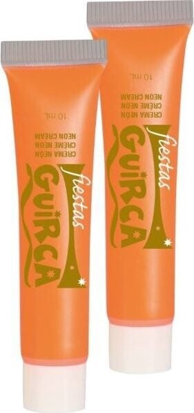 Guirca Make-Up Neónovo Oranžový V Tube – Halloween – 20 ml
