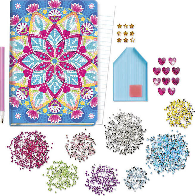 Totum Diamantový deník Lotosová mandala