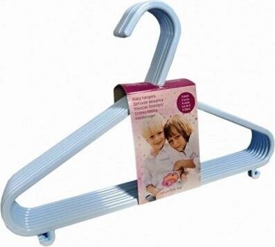 MALTEX detské vešiaky modré, 8 ks