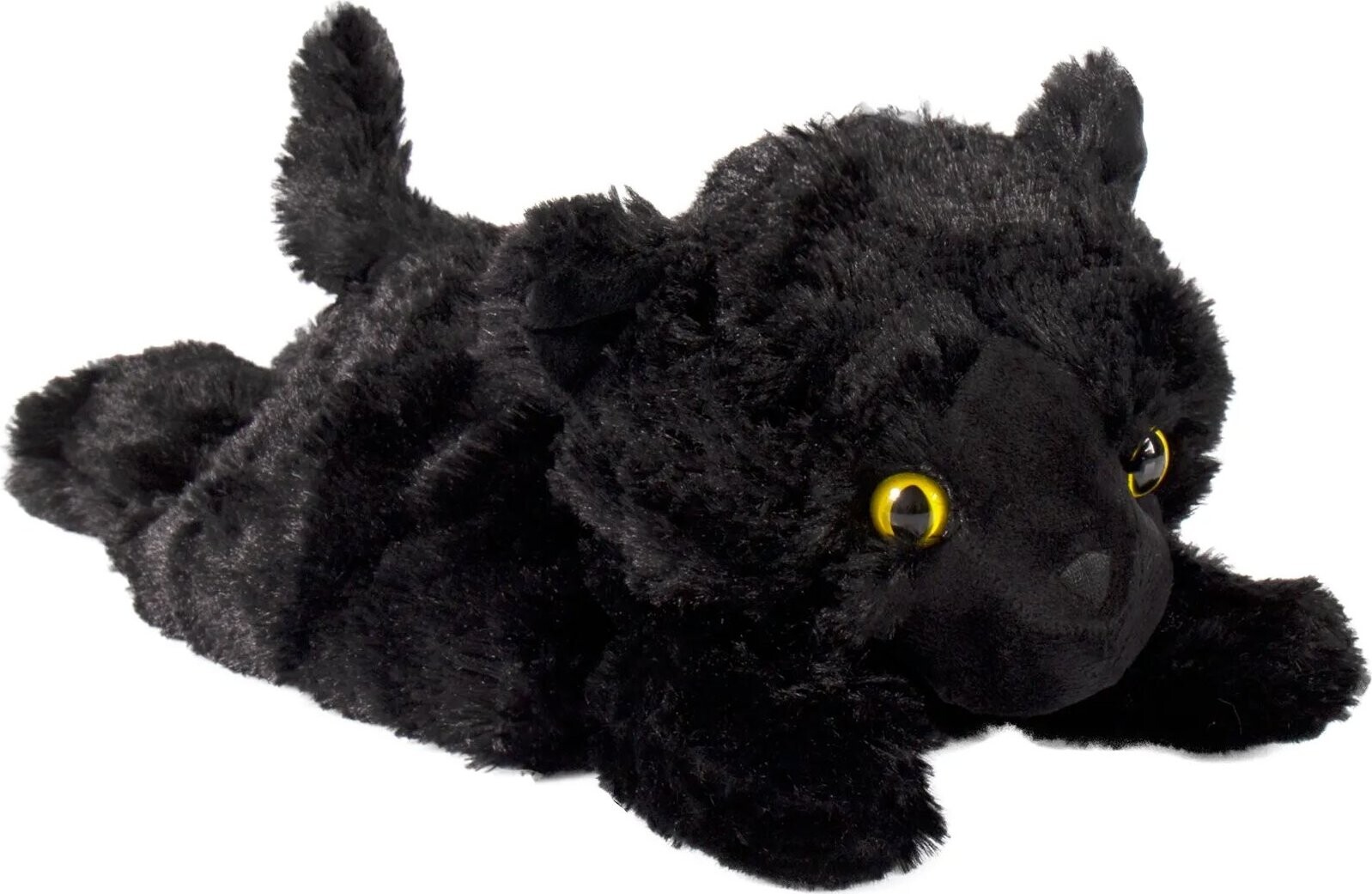 Hrejivá čierna mačka