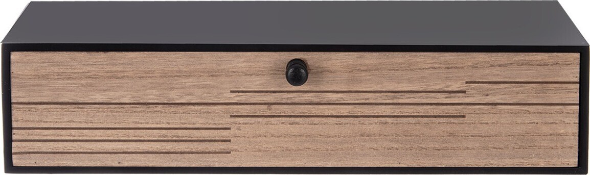 ORION LINE Kazeta na čajové vrecká vyklápacie 43,5 × 9 × 11 cm drevo