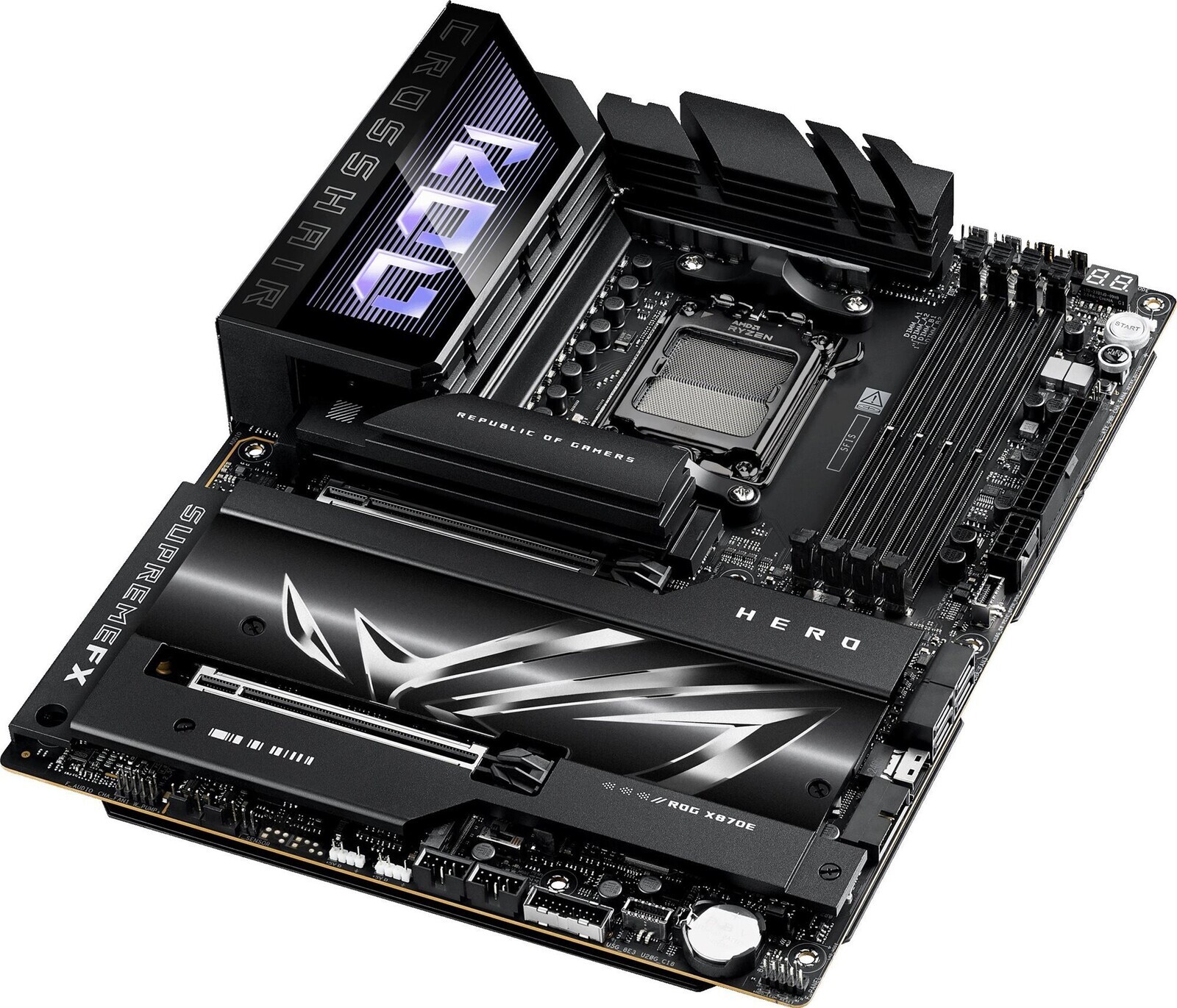 Repasované – ASUS ROG CROSSHAIR X870E HERO