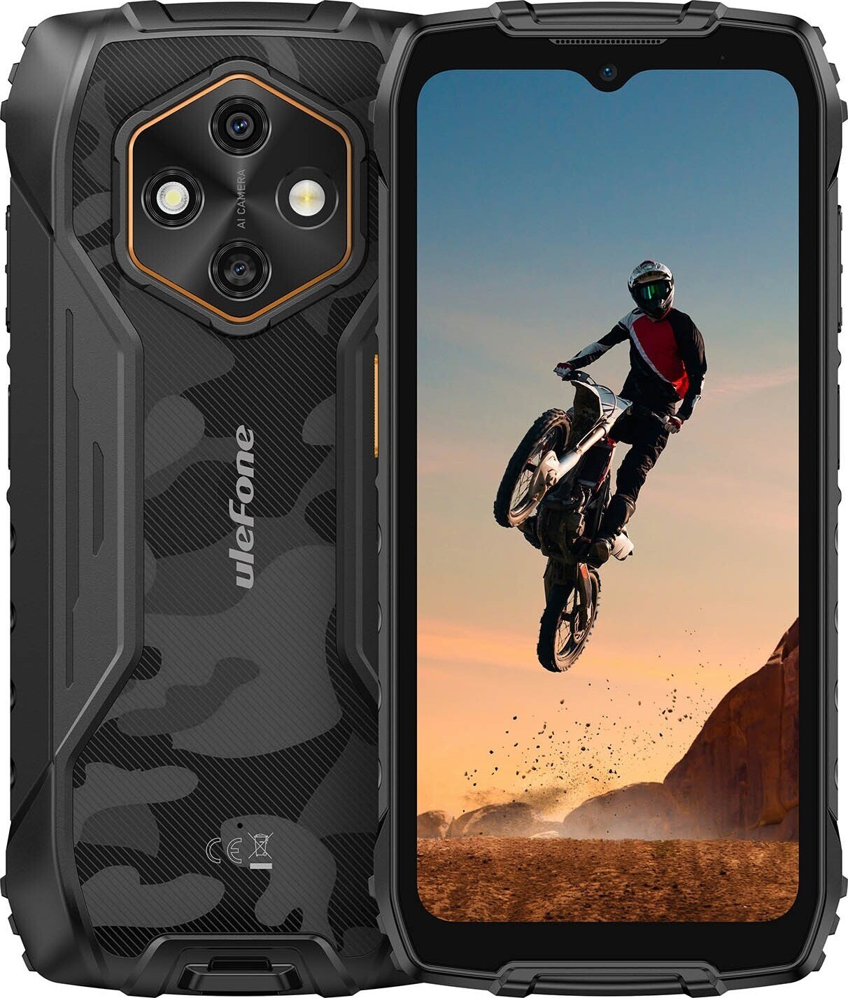 UleFone RugKing 4 Pro 8 GB/256 GB black