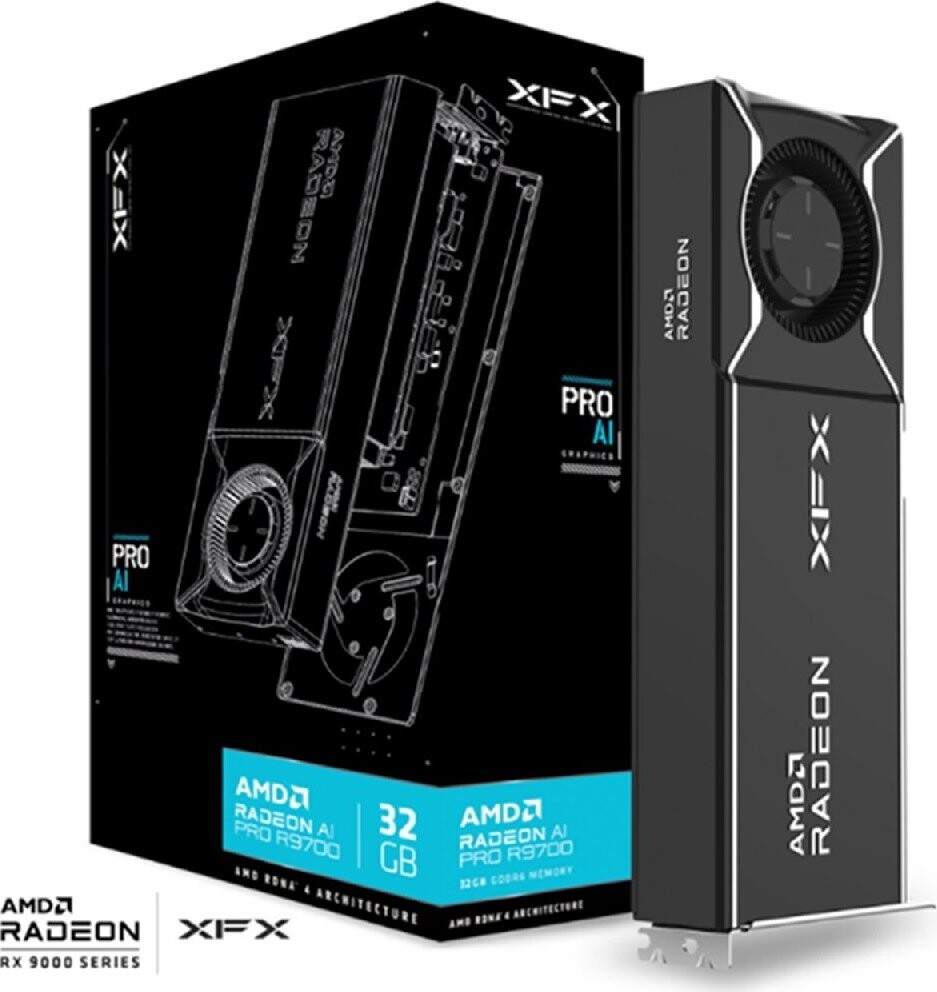 XFX AMD Radeon AI Pro R9700 32GB