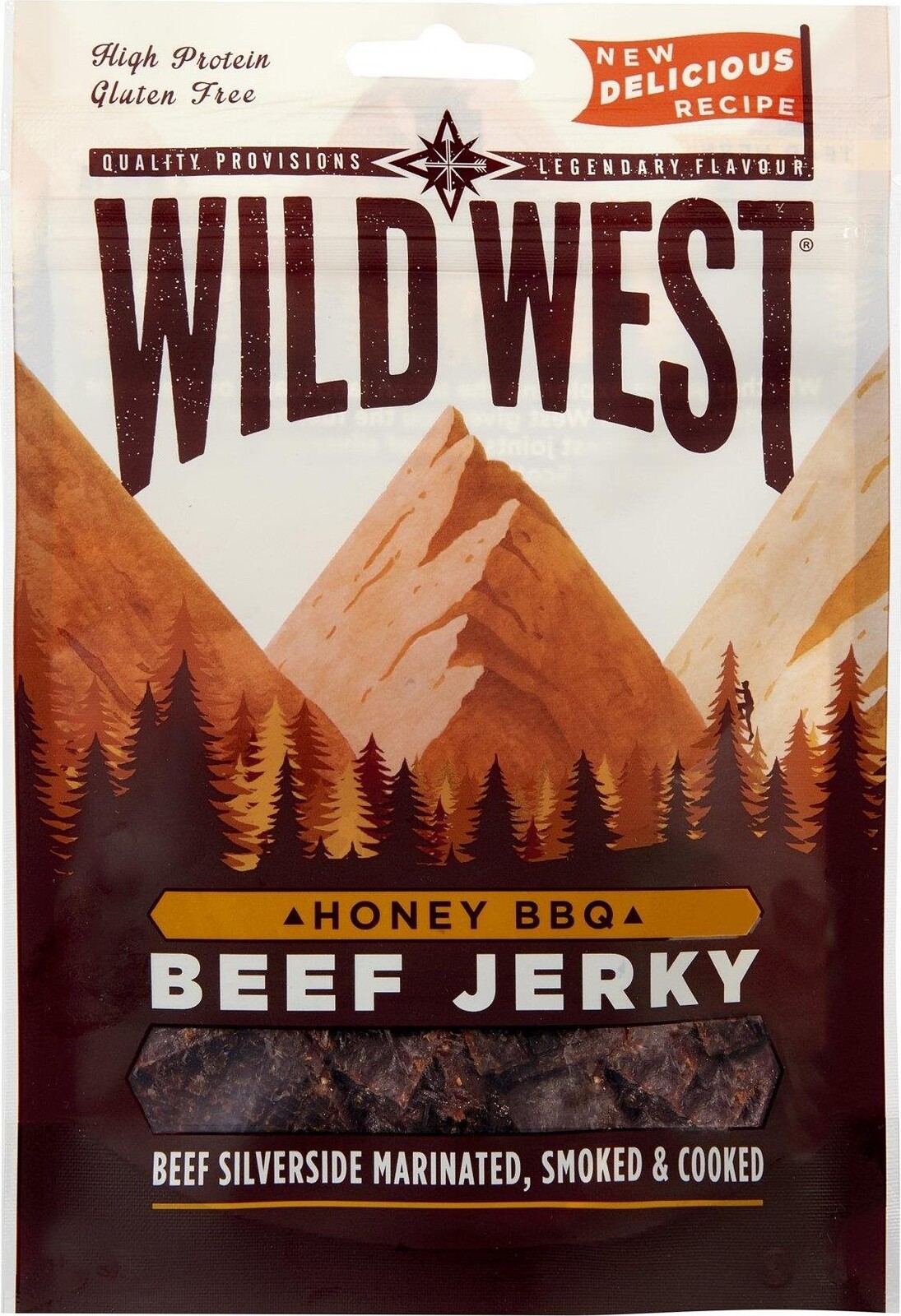 Wild West Beef Jerky Honey BBQ 25 g