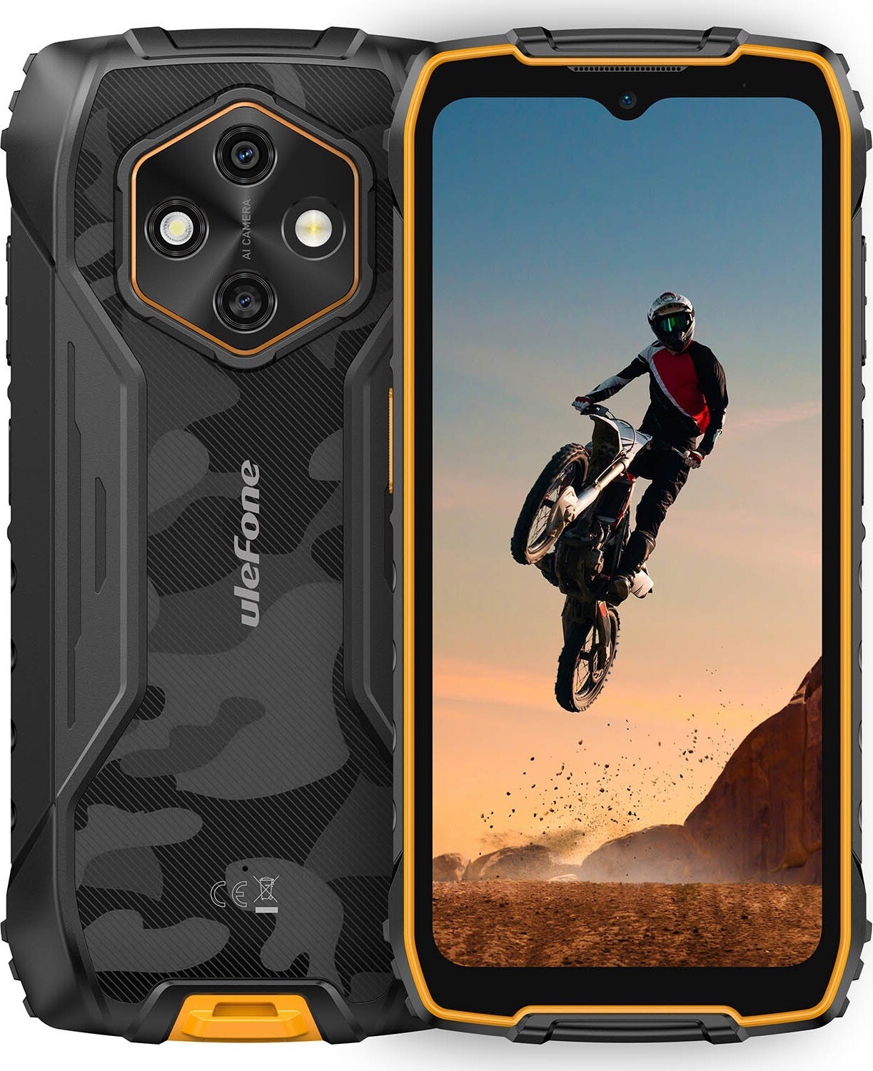 UleFone RugKing 4 Pro 8 GB/128 GB orange