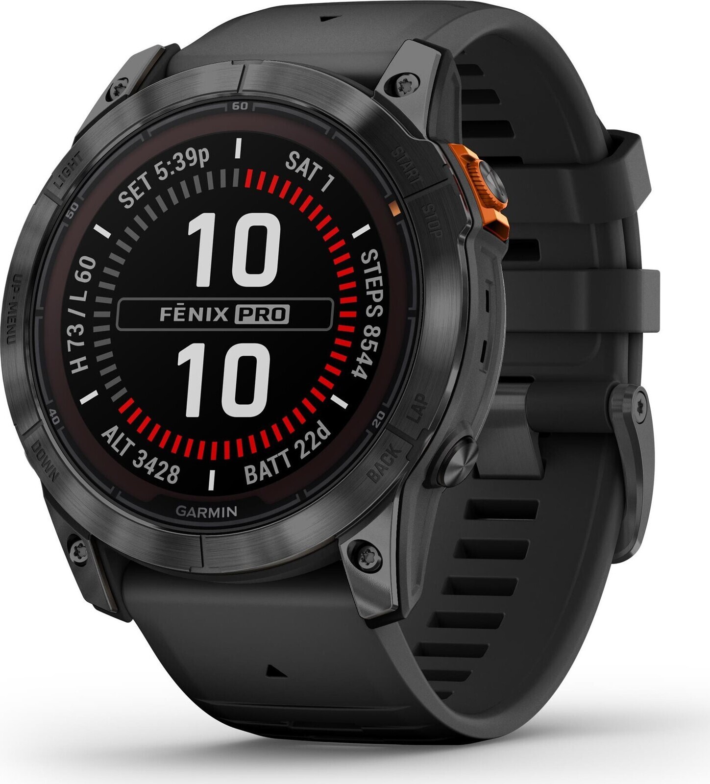 Garmin Fenix 7X Pro Gray/Black Band