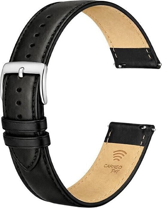 CARNEO PAY kožený 20 mm black
