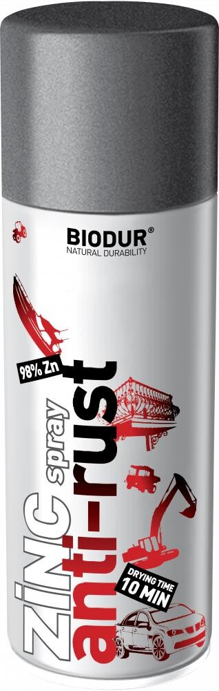 Biodur Zinkový sprej na základný náter 400 ml