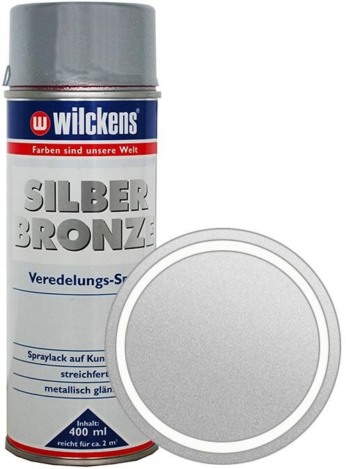 Wilckens Dekoračná farba v spreji efekt strieborný bronz Silberbronze 400 ml