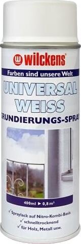 Wilckens Univerzálna biela základná farba v spreji Universal – Weiss, WI.16100400140, biela