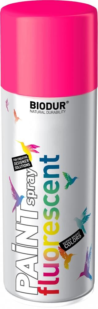 Biodur Fluorescenčná email ružová RAL 0096 400 ml