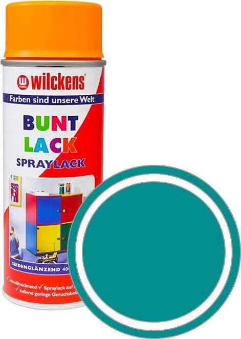 Wilckens Syntetická vrchná farba v spreji pololesk 400 ml odtieň modrej, WI.16153100140