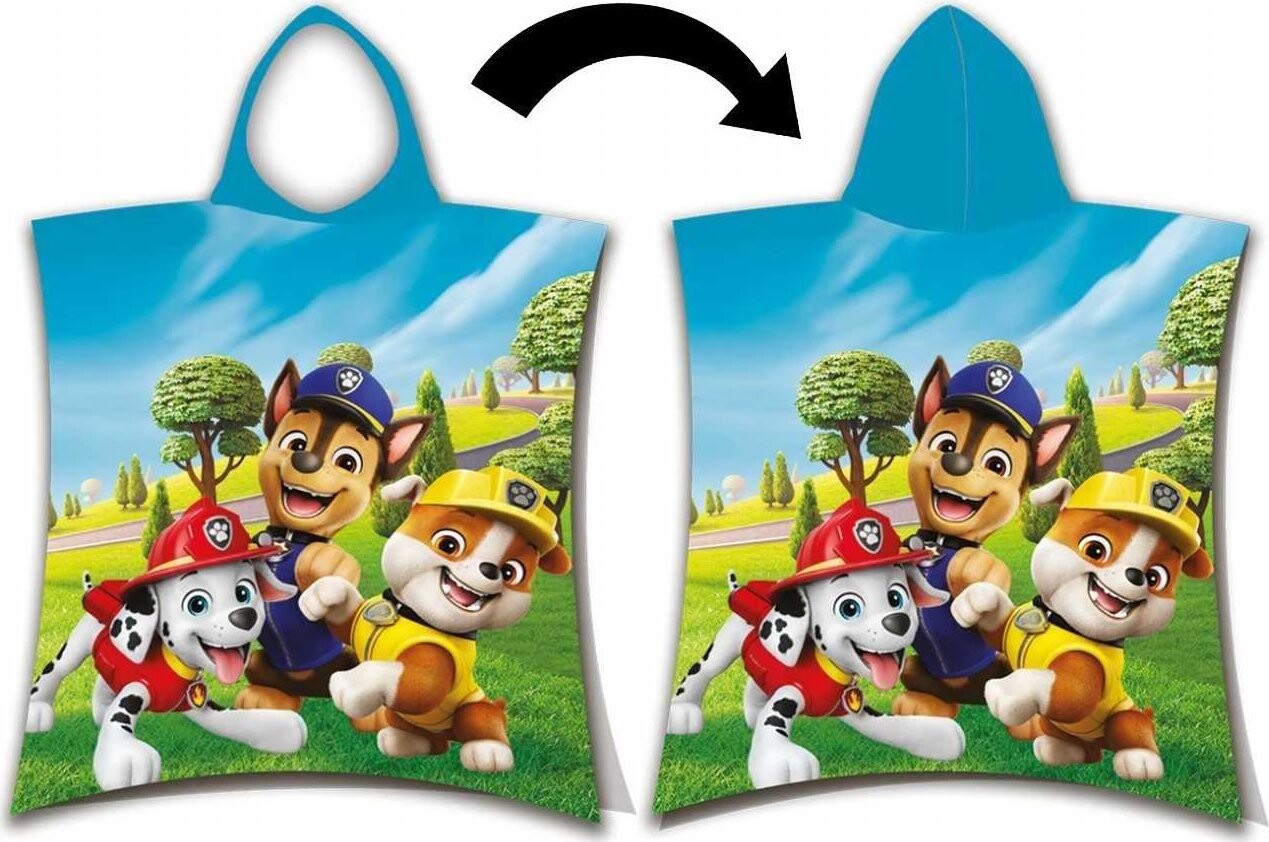Jerry Fabrics Pončo Paw Patrol PP643 50 × 115 cm