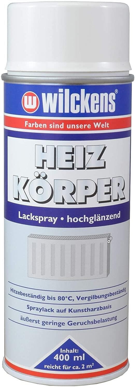 Wilckens Biela polomatná farba na kúrenie v spreji Heizkoerper Lackspray 400 ml