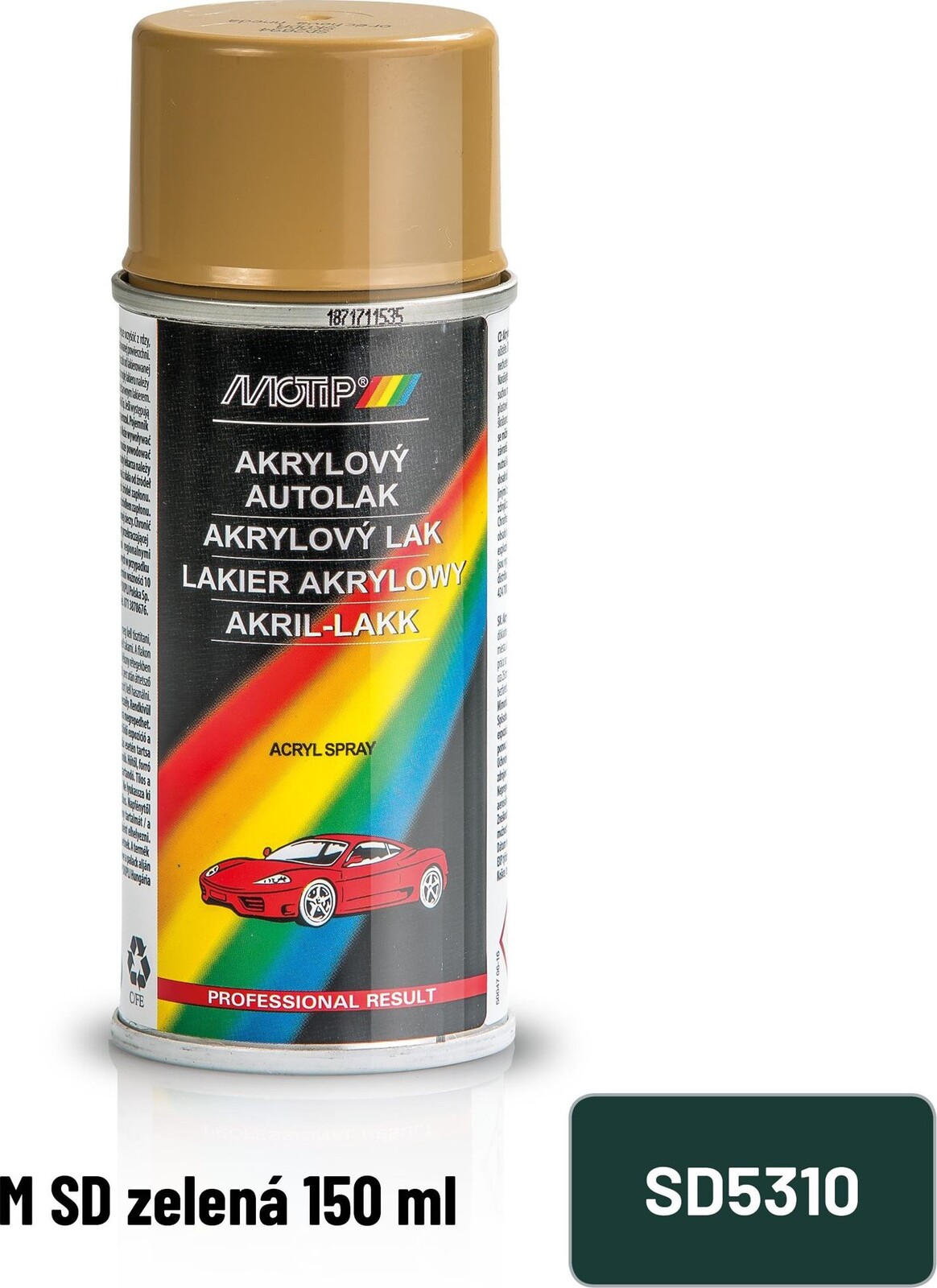 MOTIP M SD zelená 150 ml