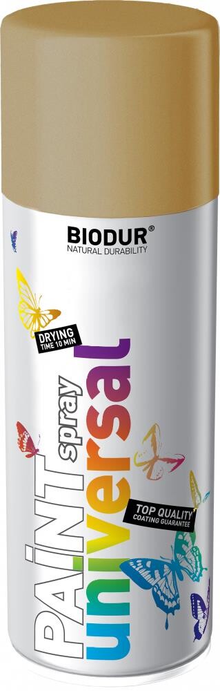 Biodur Email perleťová zlatá – metalický odtieň RAL 1036 400 ml