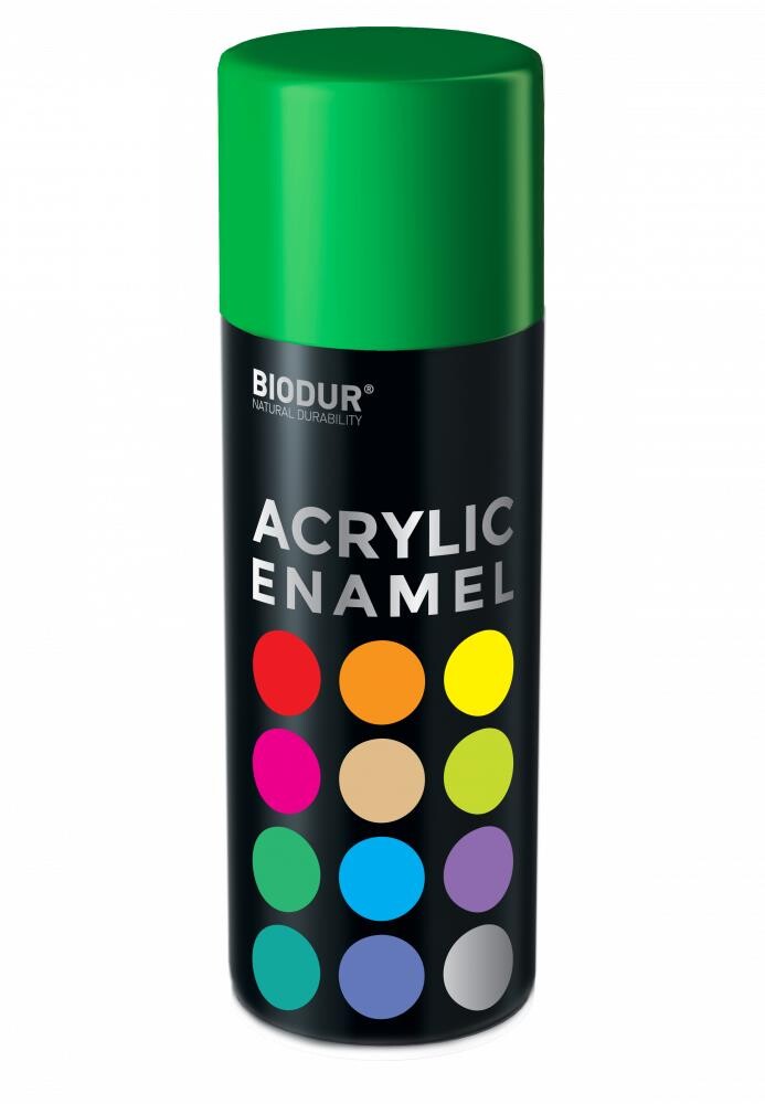 Biodur Akrylový email v spreji – mätová zelená 400 ml/RAL 6029