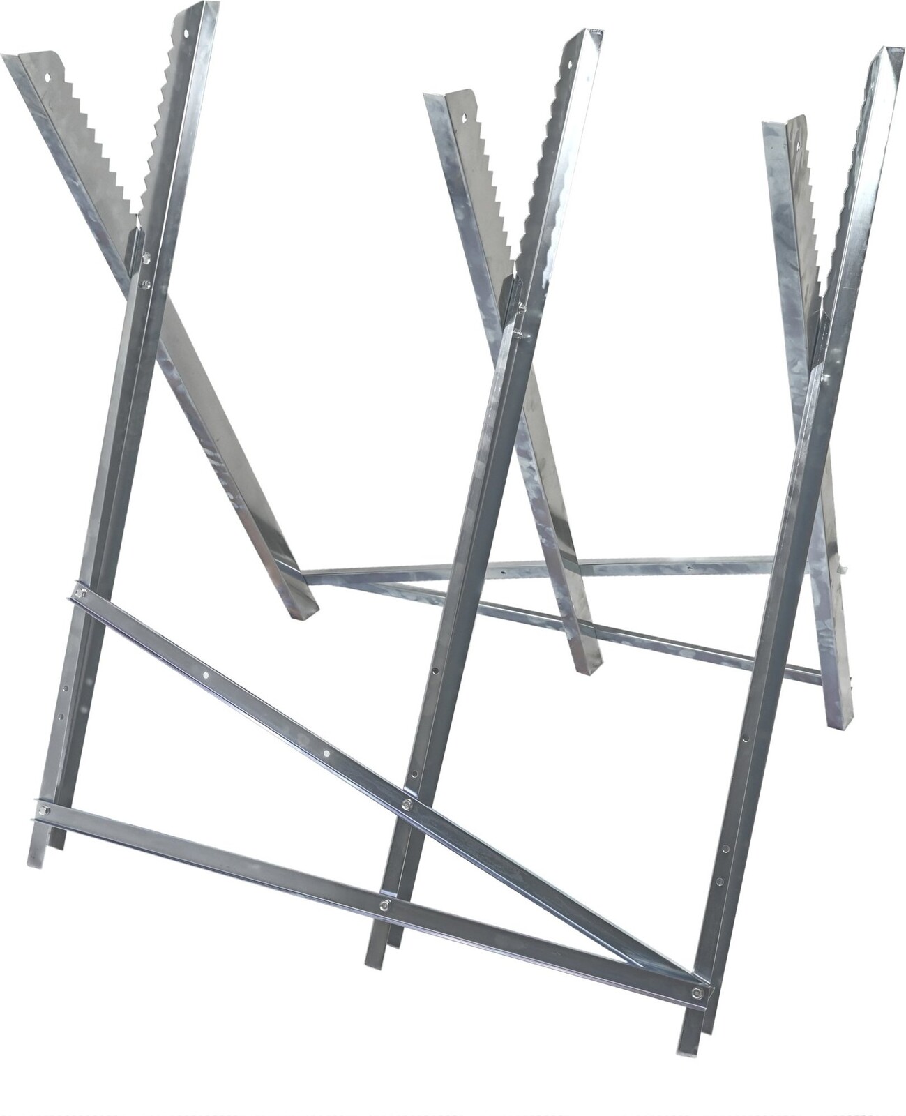 GARVIA Koza na rezanie dreva 80 × 80 × 80 cm