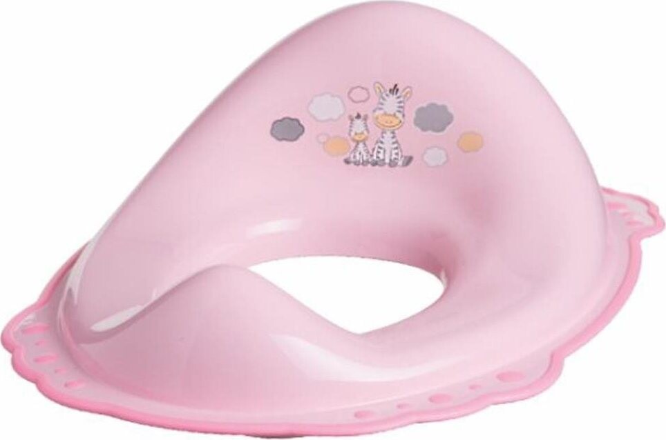 MALTEX zebra, sedadlo s protišmykom, ružové