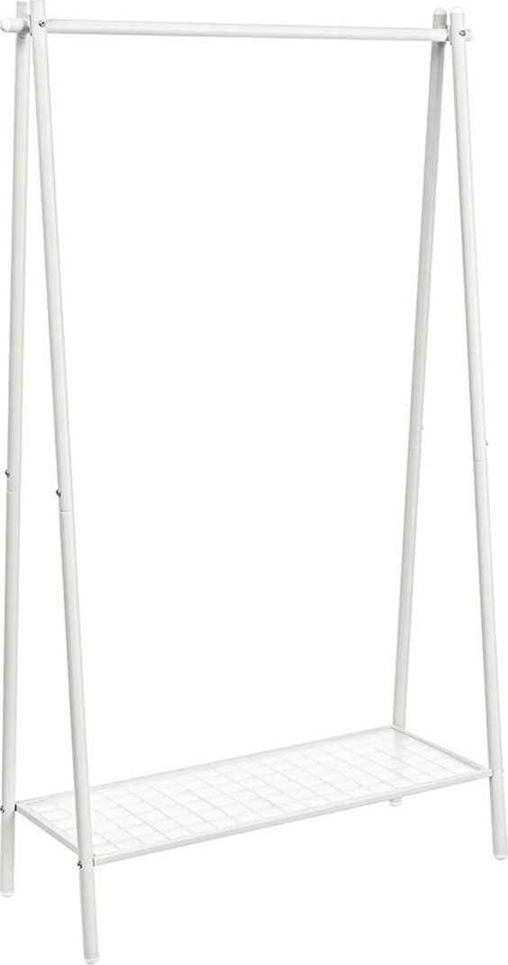 Songmics Šatňový vešiak Loft 153 cm biely